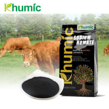 'HumicFed'Factory price super sodium humate 85% min organic fertilizer from leonardite